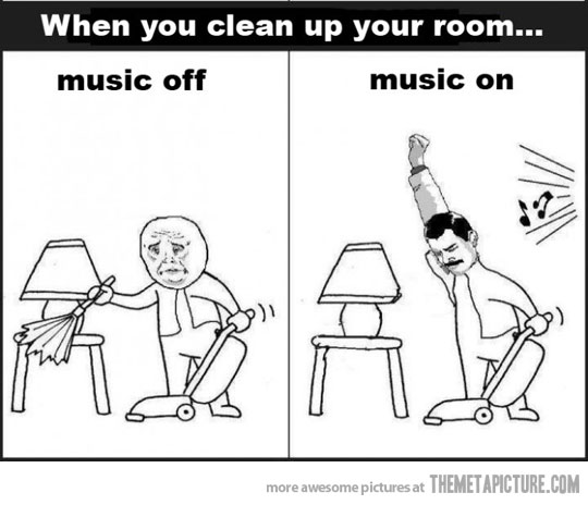 Funny Picture Of The Day When You Clean Up Your Room